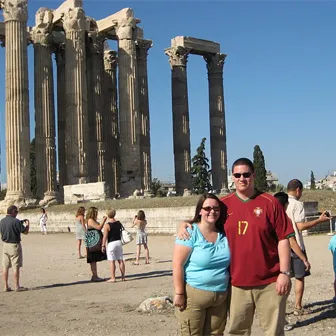 Temple of Zeus in Athens