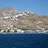 View of the coast of Serifios, Greece from a ferry