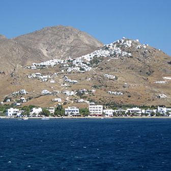 Coast of Serifios island